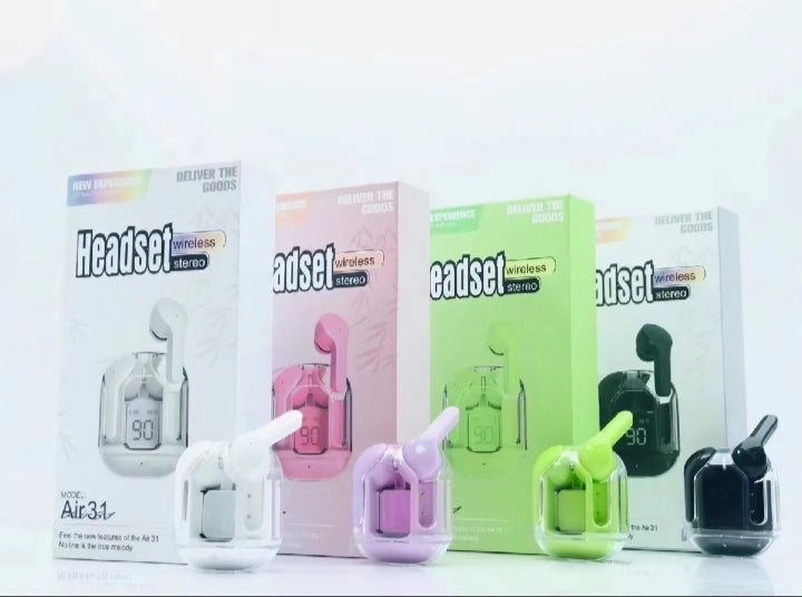 Air 31 – Lightweight Wireless Earbuds with Clear Sound