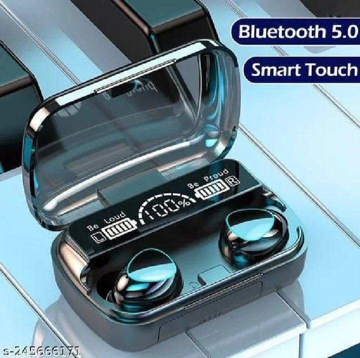 M10 Wireless Earbuds – LED Display Case & Deep Bass Sound