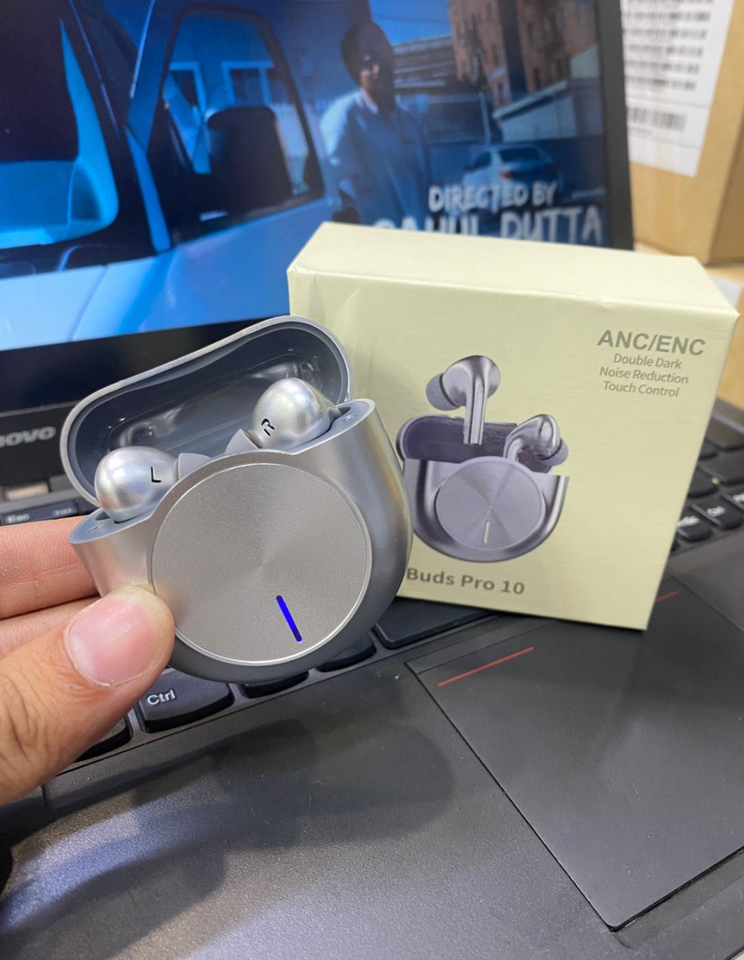 Buds Pro 10 ANC/ENC Wireless Earbuds – Noise Reduction & Touch Control