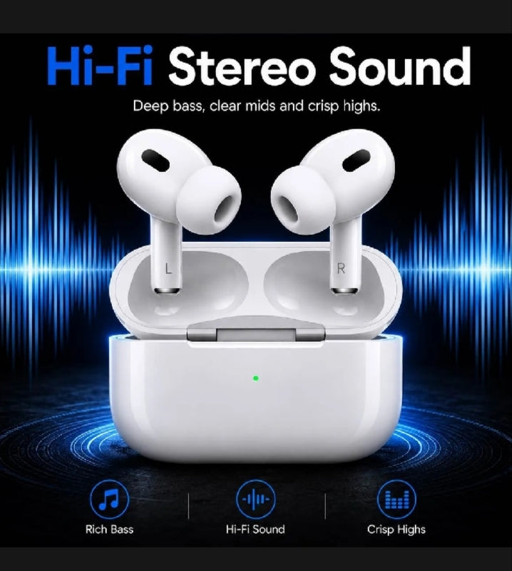 Pro 2 – Advanced Wireless Earbuds with ANC & Hi-Fi Sound
