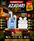 Air31 & Earbuds Pro 2 – Buy 1 Get 1 Free | Premium Wireless Earbuds
